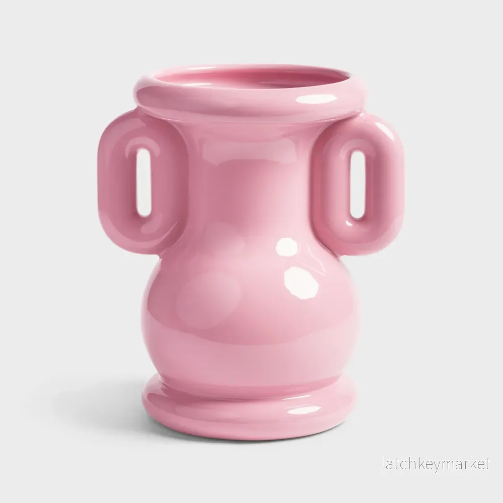 Vase Amfora Pink Vase Amfora Pink
