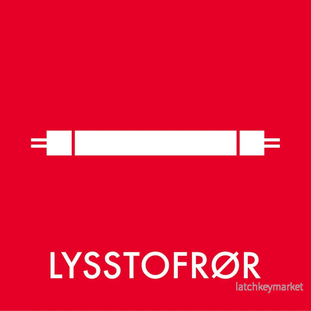 Avfallssortering - Lysrör