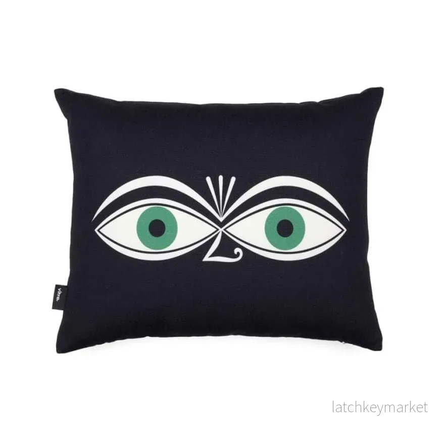 Graphic Print Pillow Eyes - Bild 2