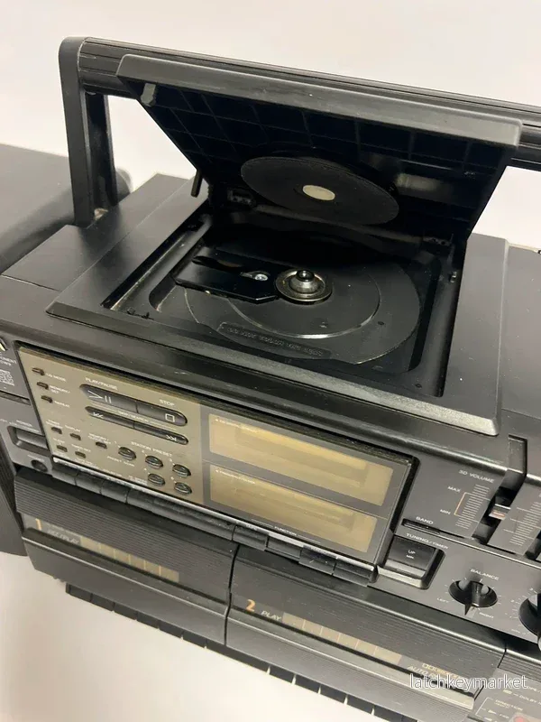 Aiwa Vintage Boombox / CD / Dubbla kassettdeck / Radio - Bild 3