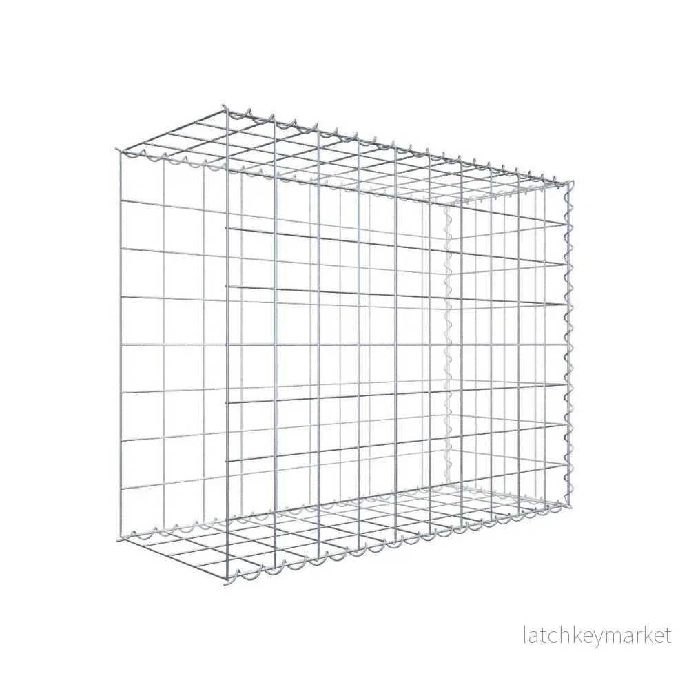 Extra gabion typ 2 100 cm x 80 cm x 40 cm (L x H x D), maskstorlek 10 cm x 10 cm, spiral Extra gabion typ 2 100 cm x 80 cm x 40 cm (L x H x D), maskstorlek 10 cm x 10 cm, spiral