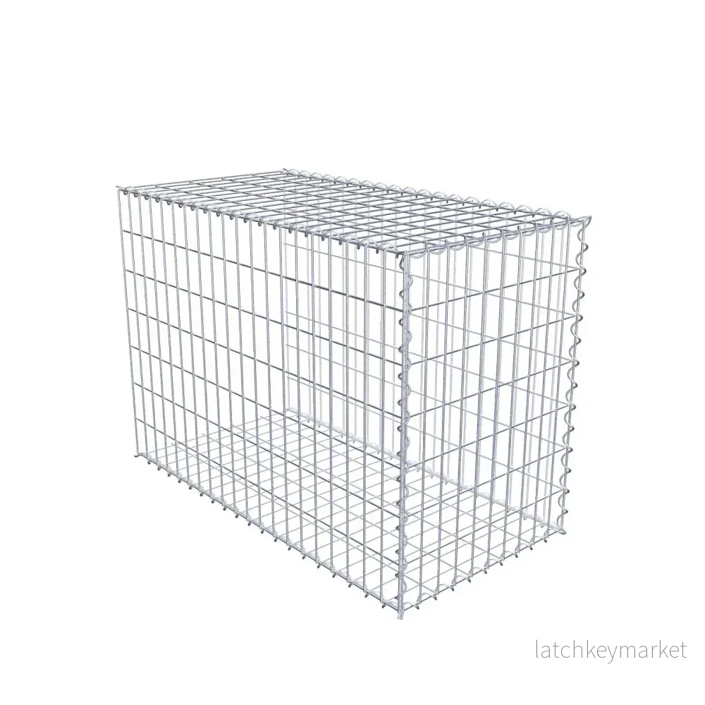 Extra gabion typ 2 100 cm x 70 cm x 50 cm (L x H x D), maskstorlek 5 cm x 10 cm, spiral Extra gabion typ 2 100 cm x 70 cm x 50 cm (L x H x D), maskstorlek 5 cm x 10 cm, spiral