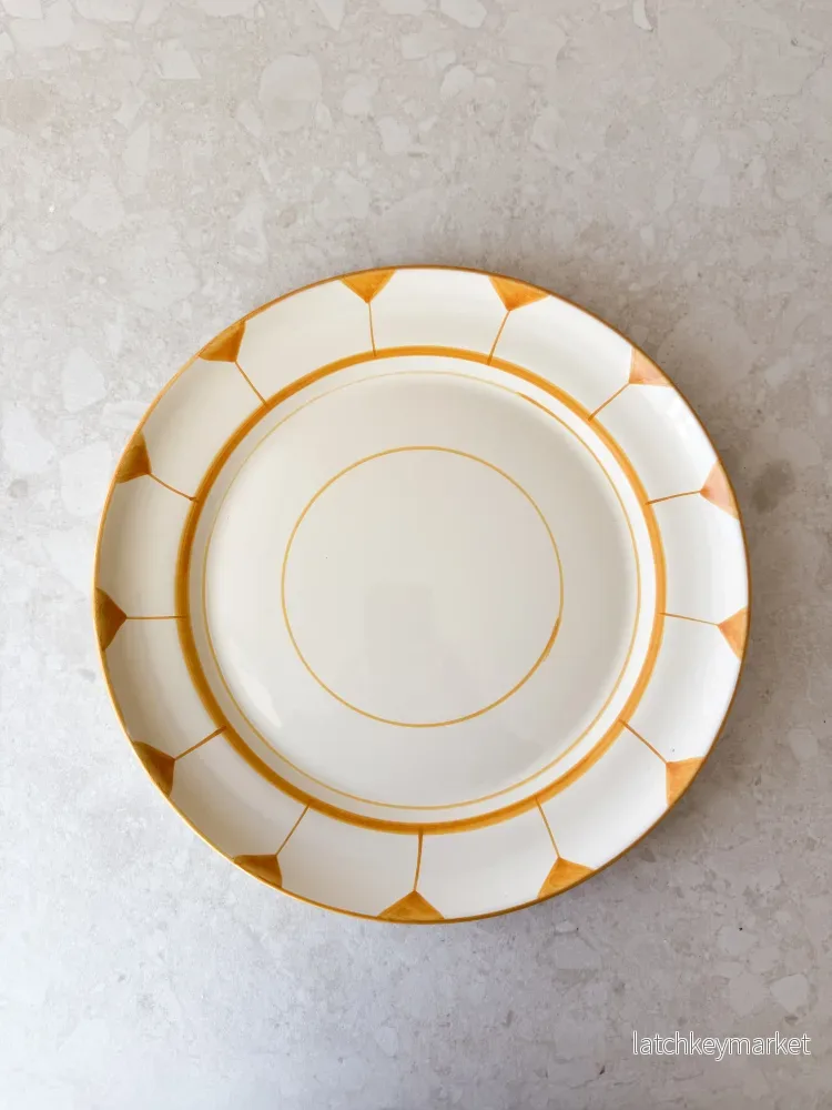 Triangolo Serveringsfat 33 cm, Gul