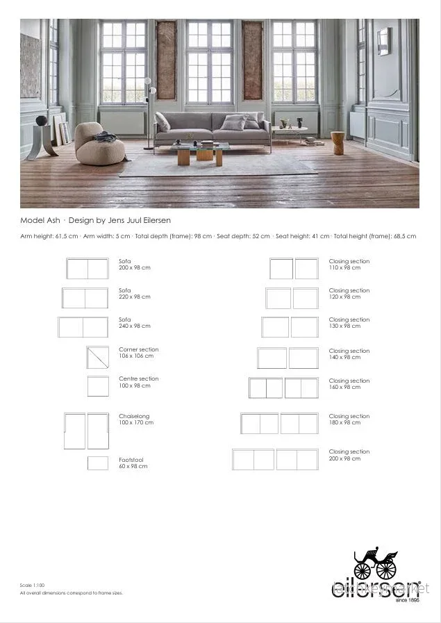 Eilersen Ash soffa - Bild 3