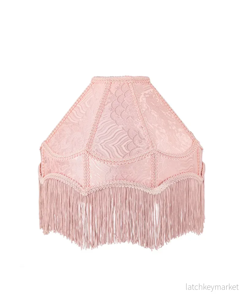 Lampskärm Frans Ø30 cm Rosa Lampskärm Frans Ø30 cm Rosa