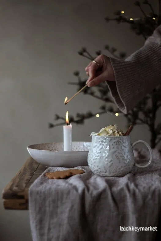 Majas Mugg Winterheart vit - Bild 2