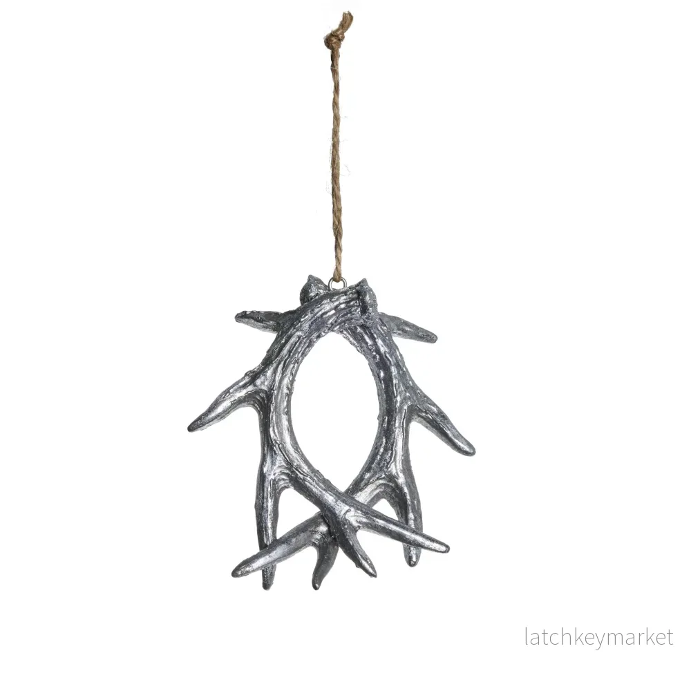 Serafina horn H10,7 cm. antikt silver - Bild 2