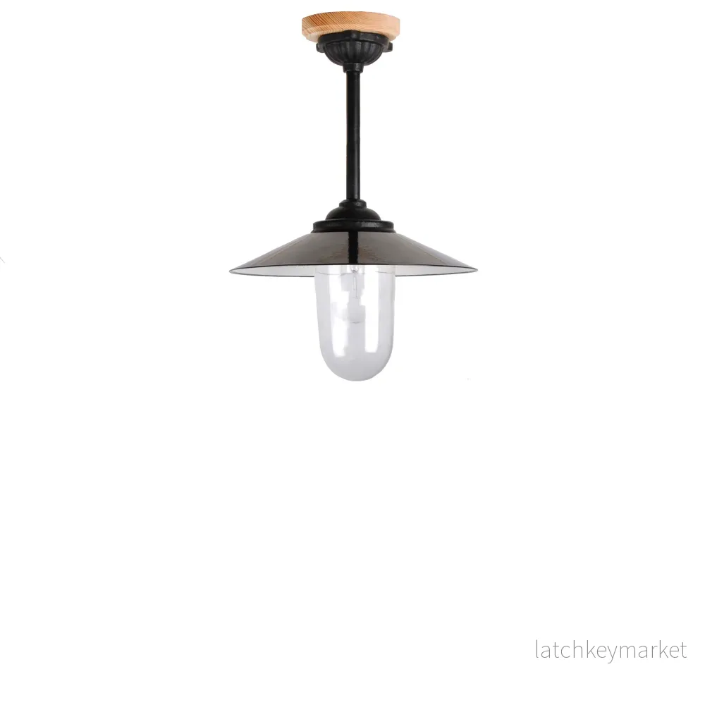 Stallykta hängande 42 cm svart Kulturbelysning Stallykta hängande 42 cm svart Kulturbelysning