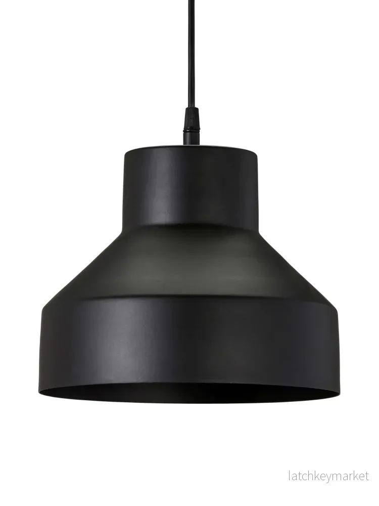 Taklampa Solo Matt Svart 26 cm - Bild 3