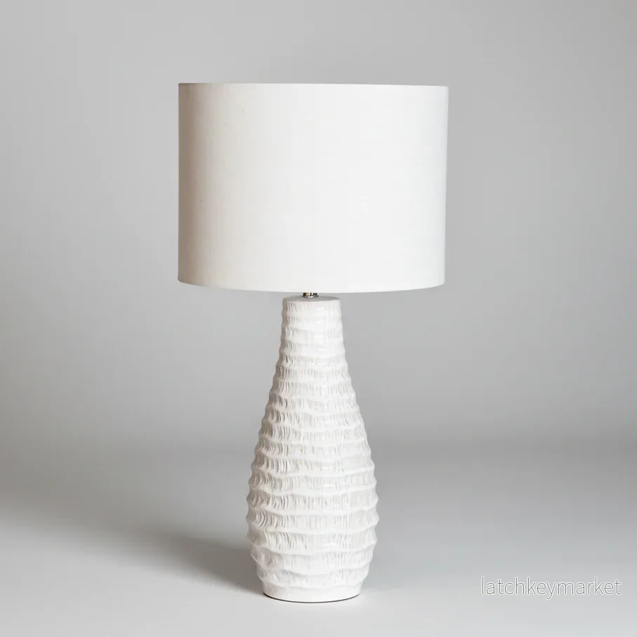Bartha komplett bordslampa creme/beige H74 cm
