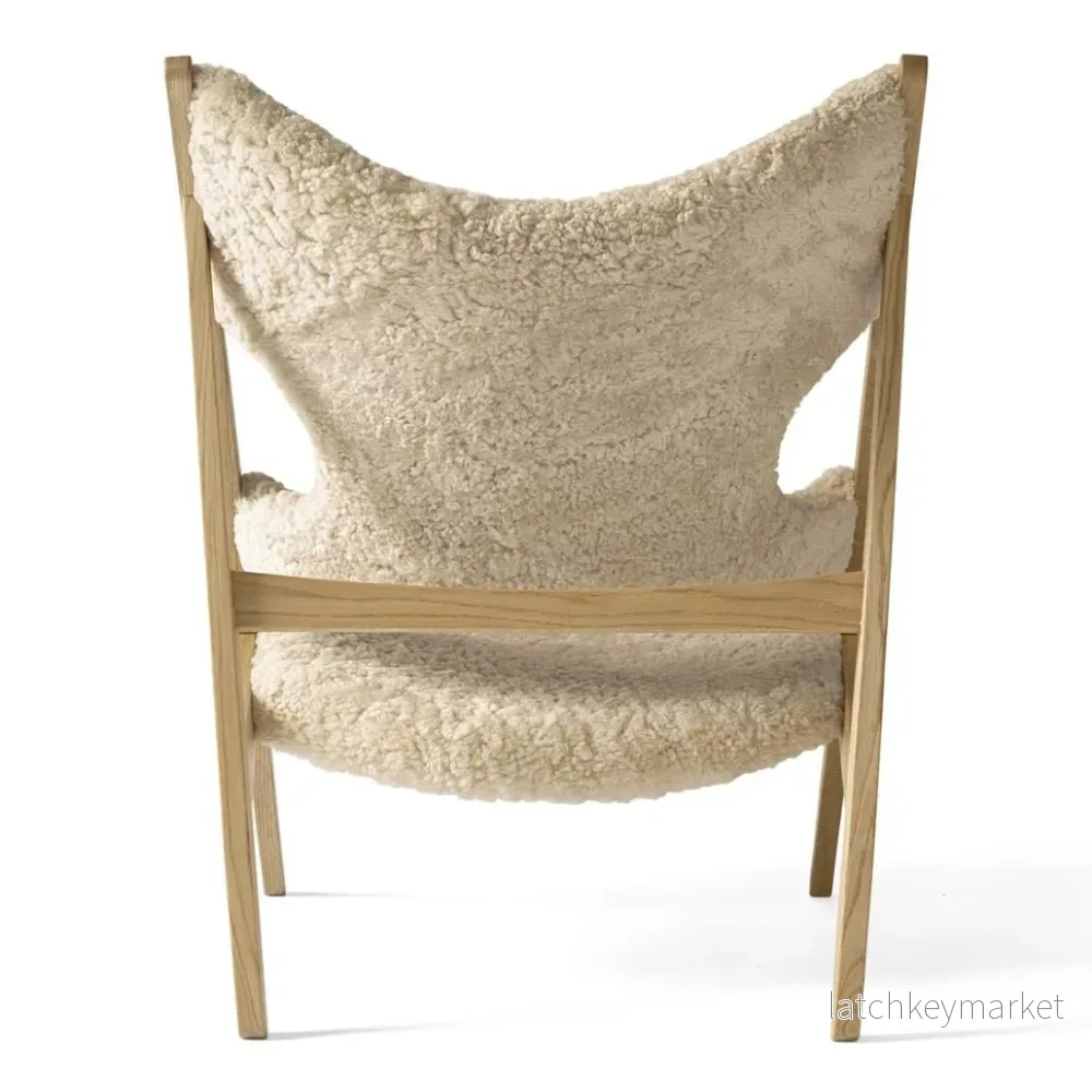 Knitting Lounge Chair Sheepskin - Bild 3