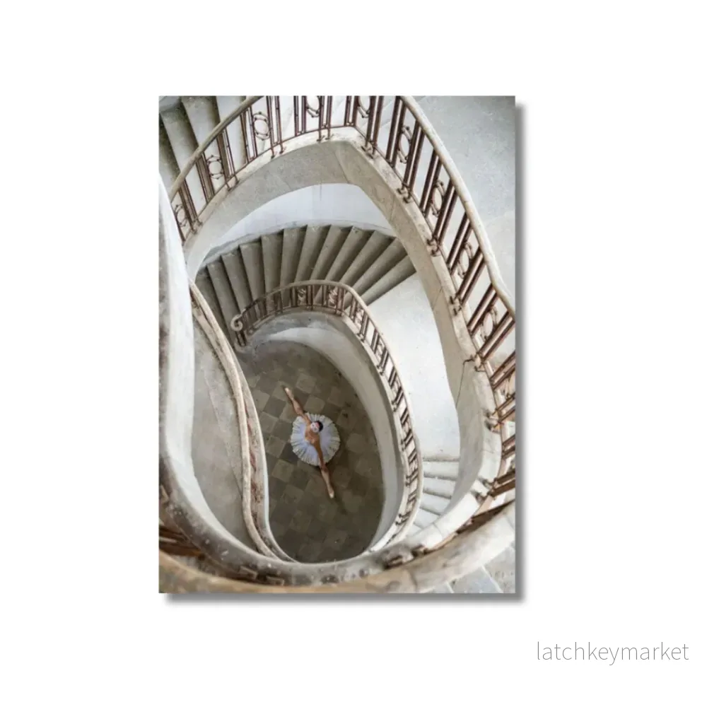 BALLERINA IN DER TREPPE BALLERINA IN DER TREPPE