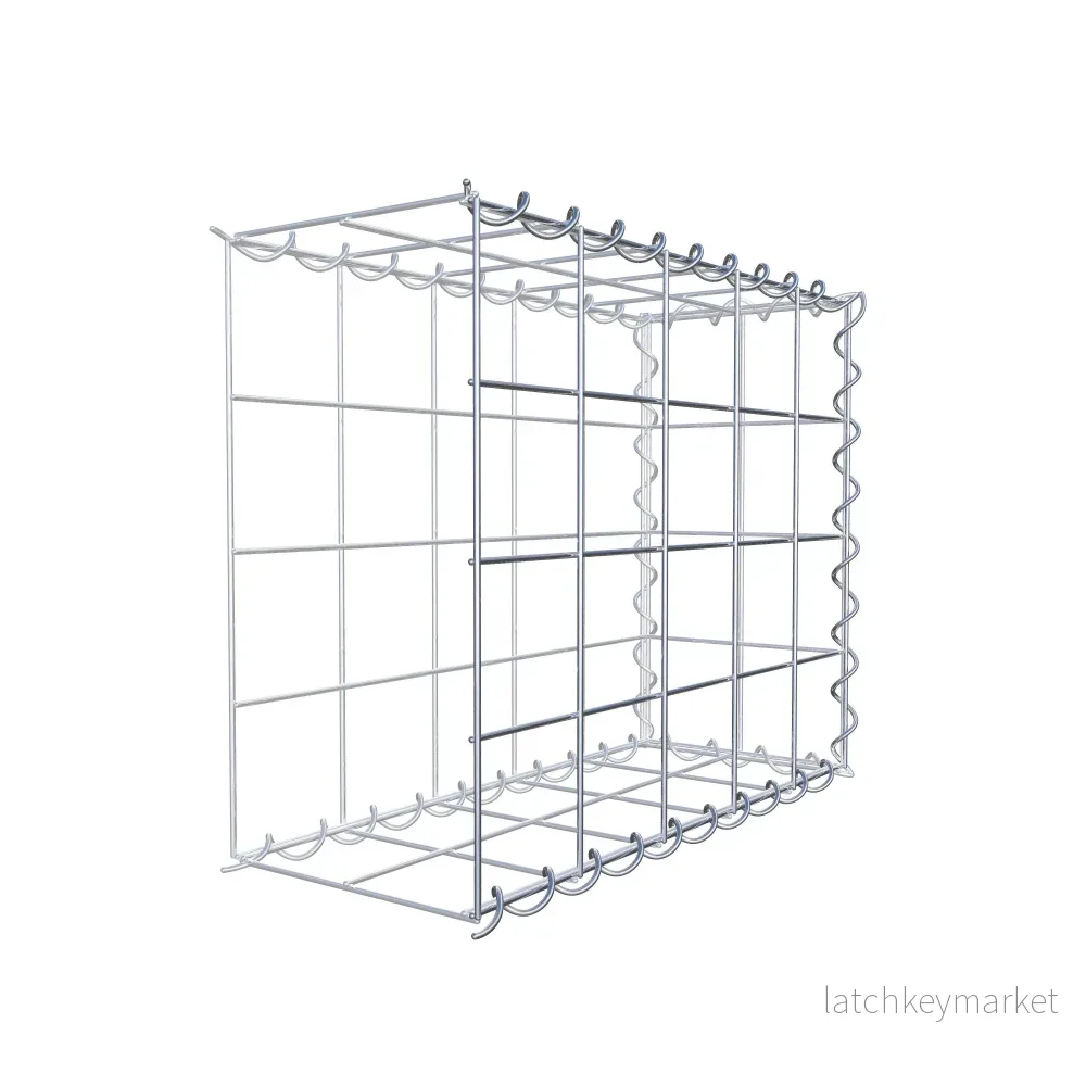 Extra gabion typ 2 50 cm x 40 cm x 20 cm (L x H x D), maskstorlek 10 cm x 10 cm, spiral - Bild 3