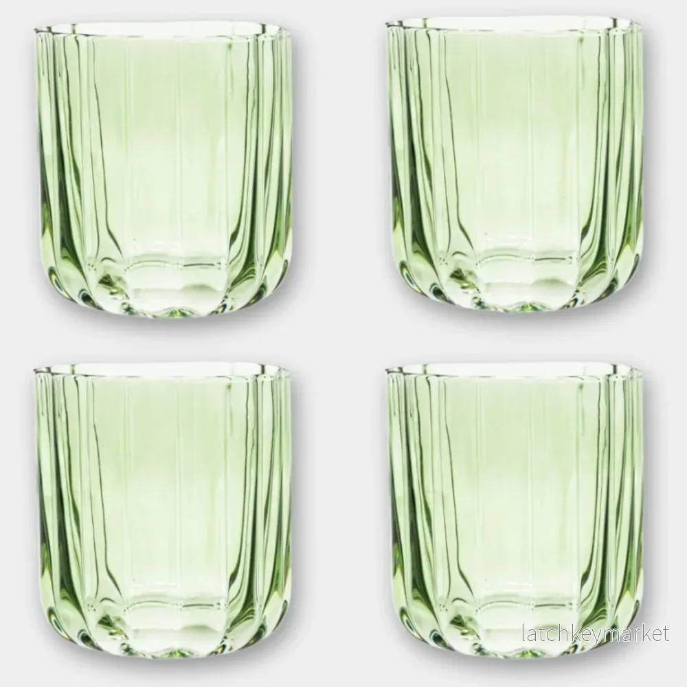 Tumblerglas grön 35 cl 4-pack Tumblerglas grön 35 cl 4-pack