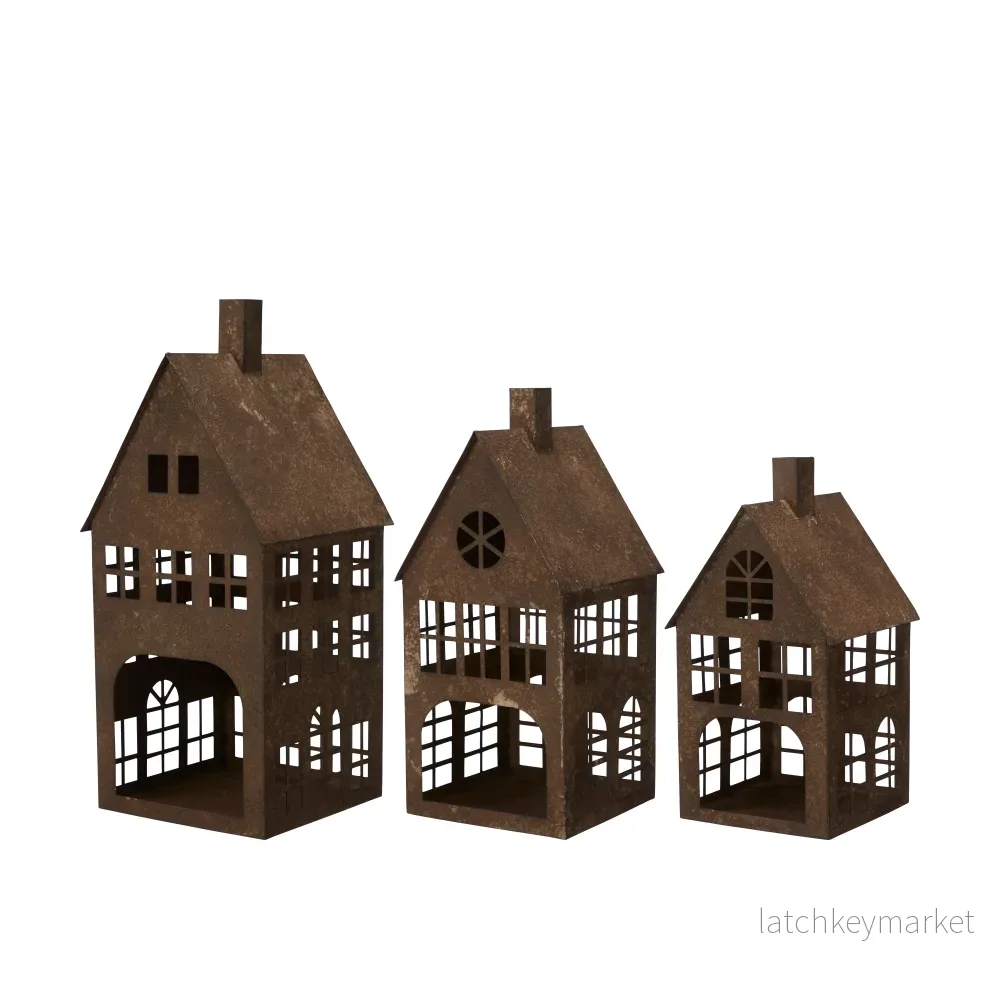 Hus 3-pack Rost - Bild 3