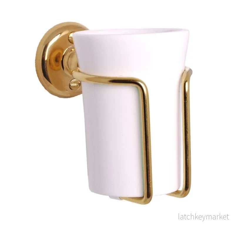 Haga tandborstmugg mässing Haga tandborstmugg mässing