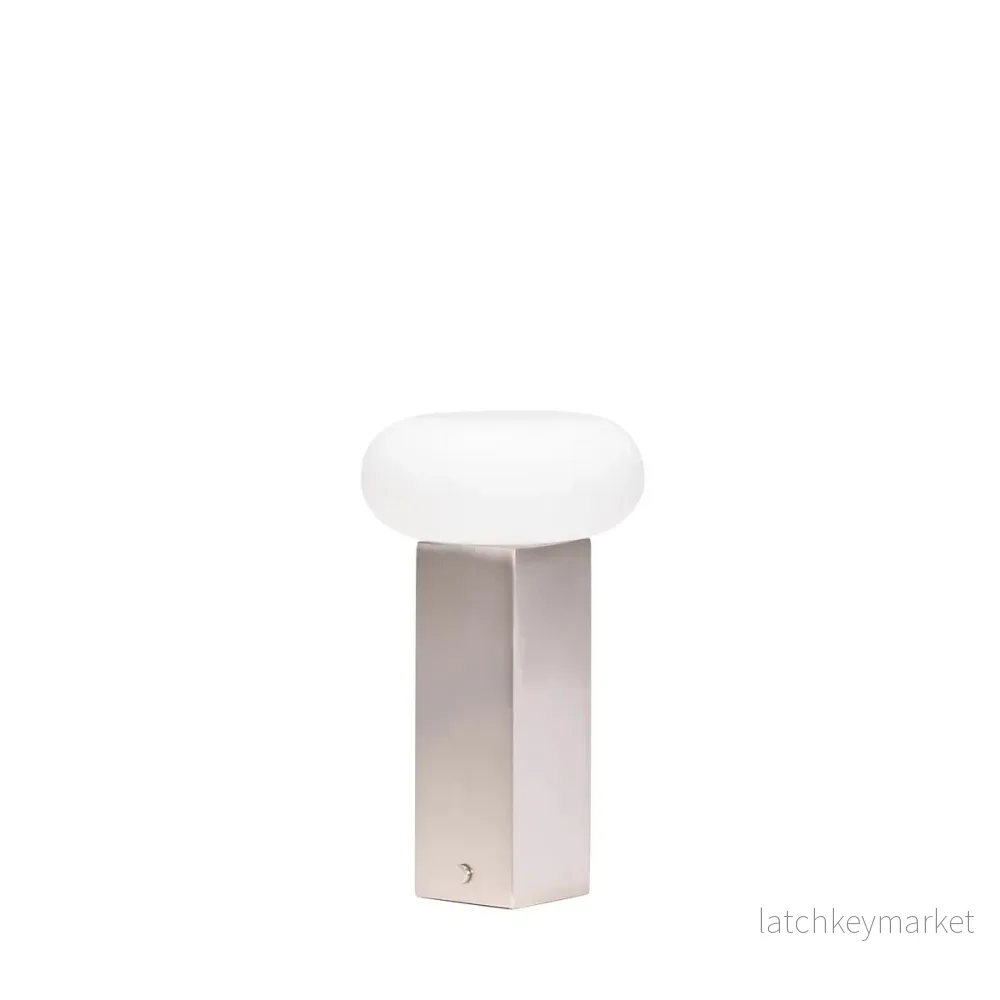Low Portable Lamp Steel Low Portable Lamp Steel