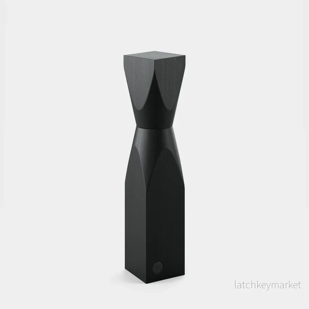 Woodi Salt & Pepper Grinder Black Stained Beech Woodi Salt & Pepper Grinder Black Stained Beech