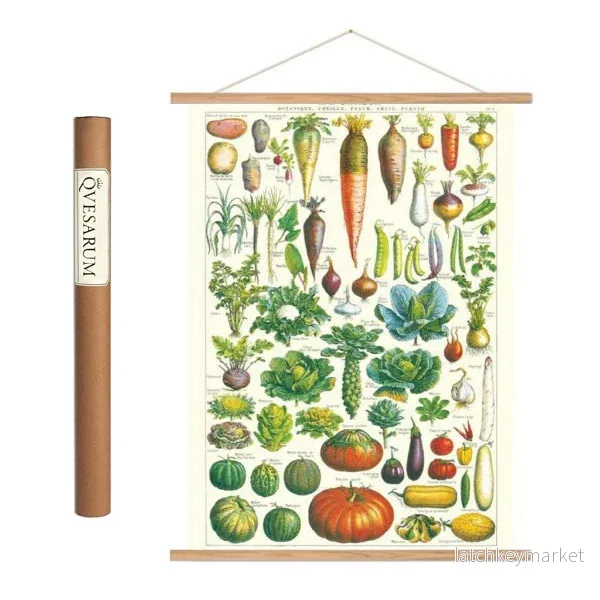 Vintage poster kit 'Le jardin'