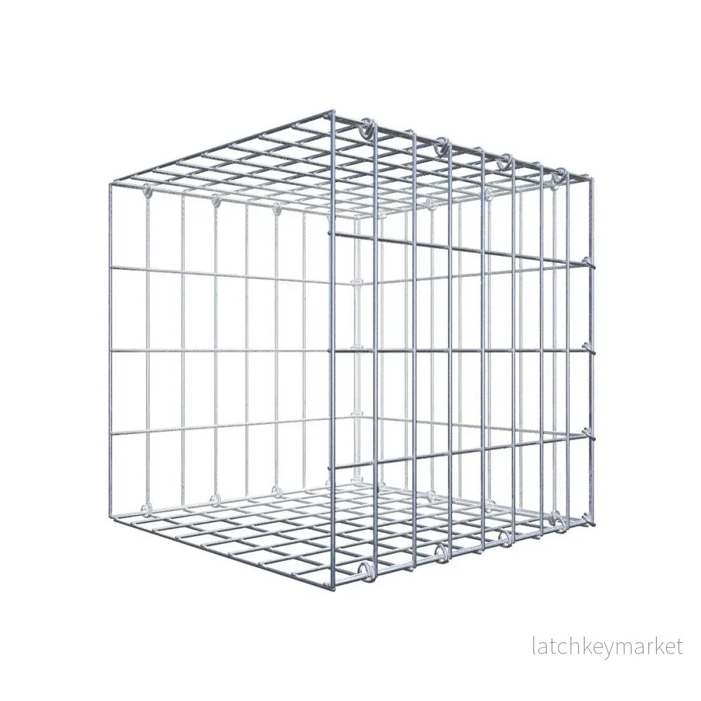 Tilläggsgabion typ 2 40 cm x 40 cm x 40 cm, maskstorlek 5 cm x 10 cm, C-ring Tilläggsgabion typ 2 40 cm x 40 cm x 40 cm, maskstorlek 5 cm x 10 cm, C-ring