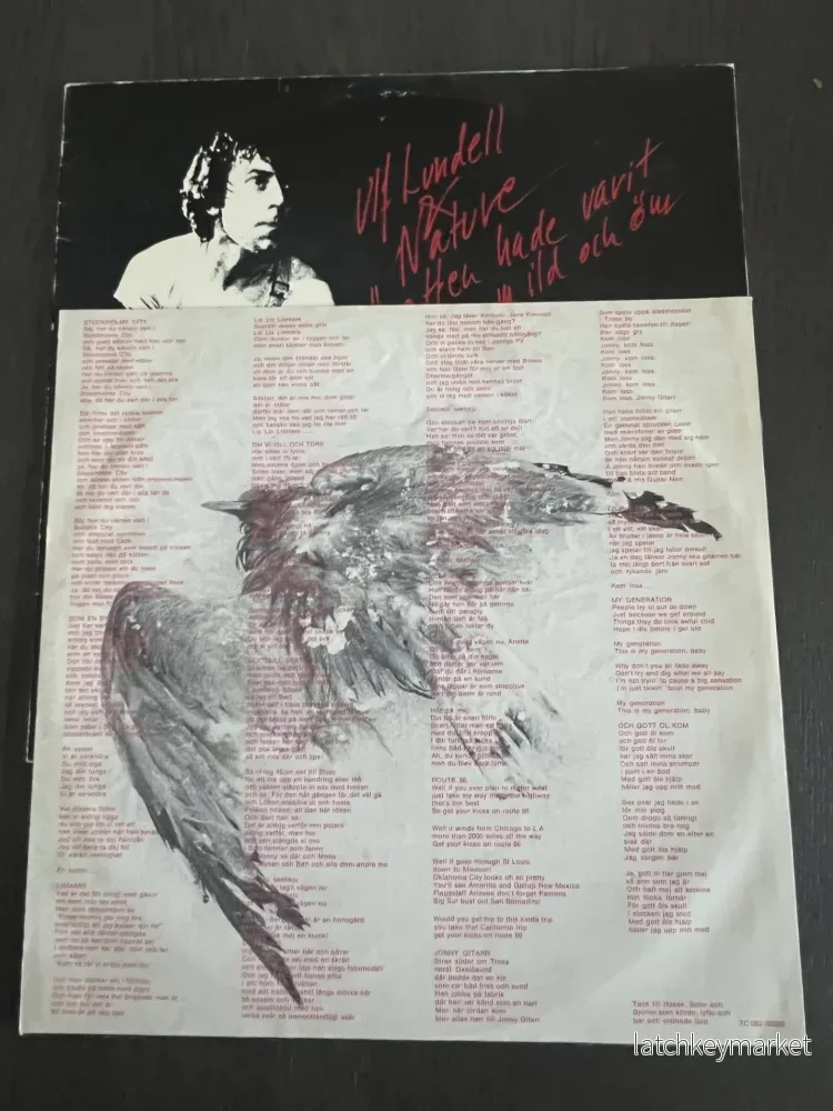 Ulf Lundell & Nature - Natten hade varit mild och öm Vinyl LP - Bild 3