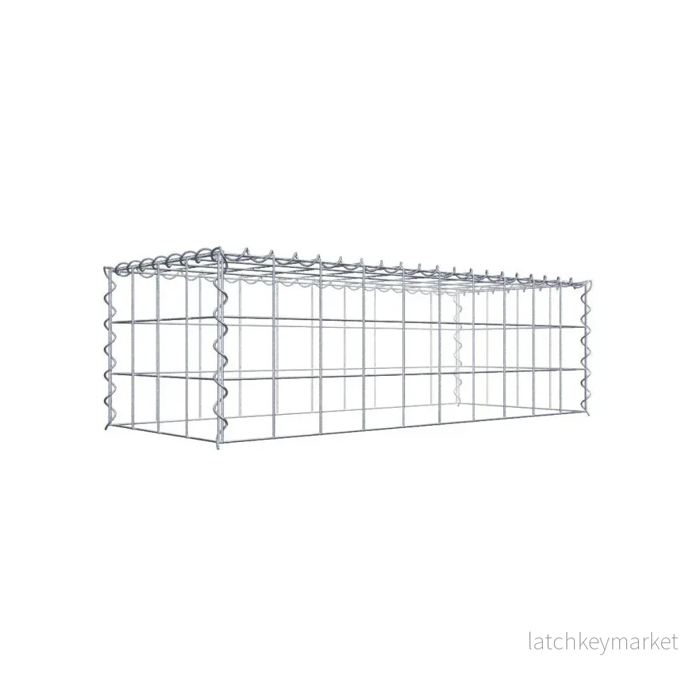 Extra gabion typ 3 100 cm x 30 cm x 40 cm (L x H x D), maskstorlek 10 cm x 10 cm, spiral Extra gabion typ 3 100 cm x 30 cm x 40 cm (L x H x D), maskstorlek 10 cm x 10 cm, spiral