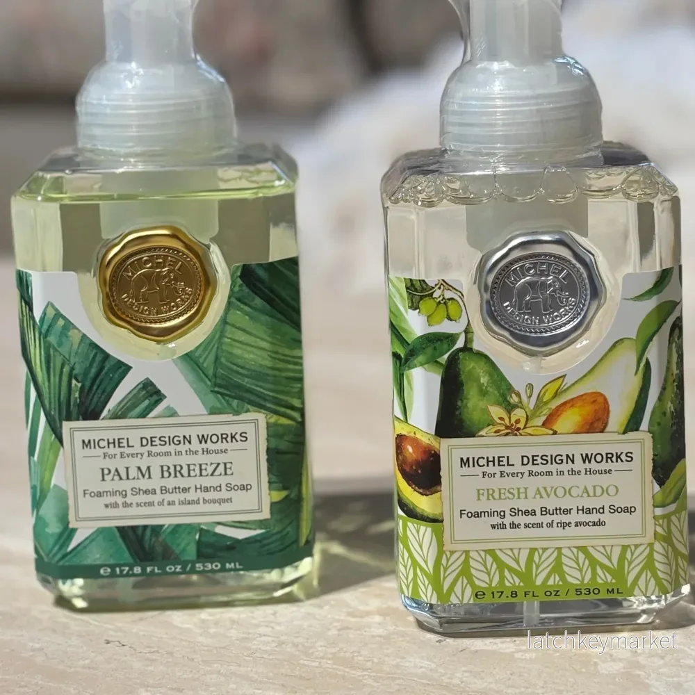 Skumtvål Palm Breeze & Fresh Avocado - MICHEL DESIGN WORKS (2-pack) - Bild 2