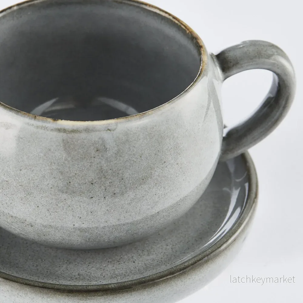 Amera espressokopp H5 Ø9 cm. grå - Bild 2