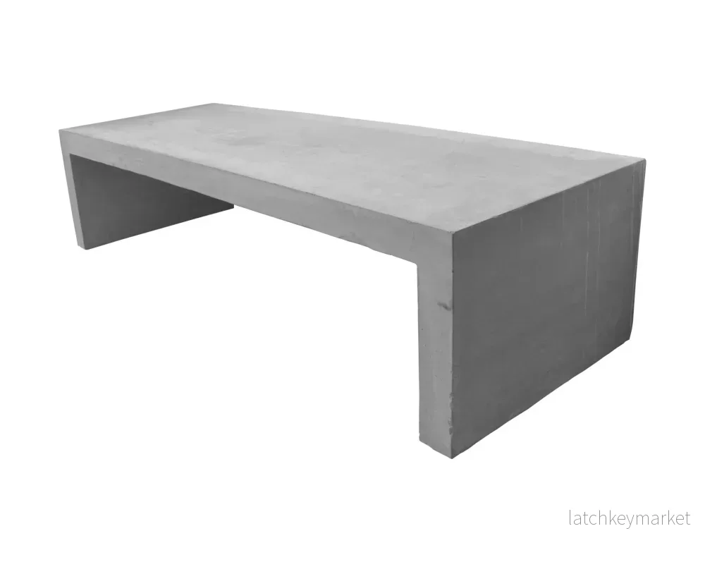 Bergen Bänk Grå 1800x650x450 - Bild 2