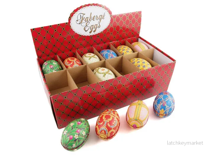 Plåtägg "Fabergé" Osorterade - Bild 3