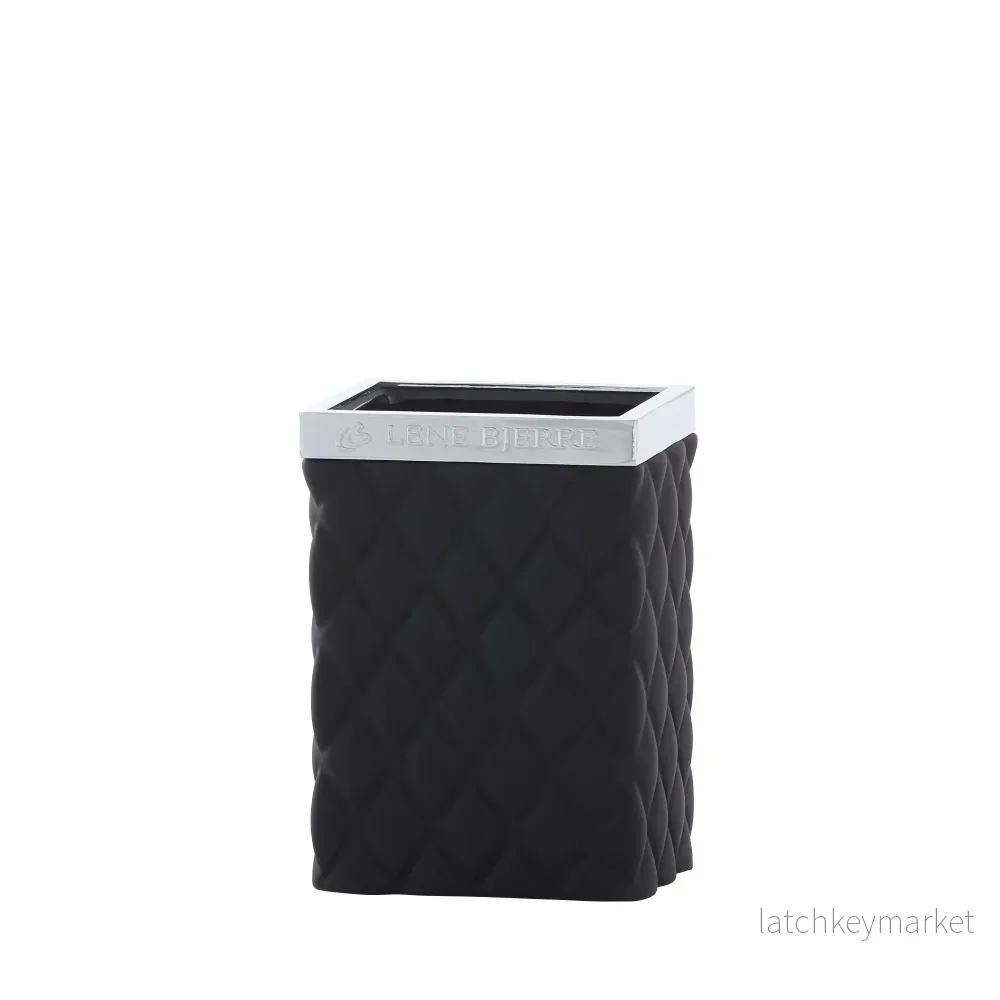 Portia tandmugg H11XL8XB6 cm. svart Portia tandmugg H11XL8XB6 cm. svart