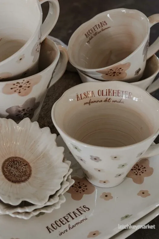 Majas Blomskål - Taupe - Majas Cottage - Bild 3