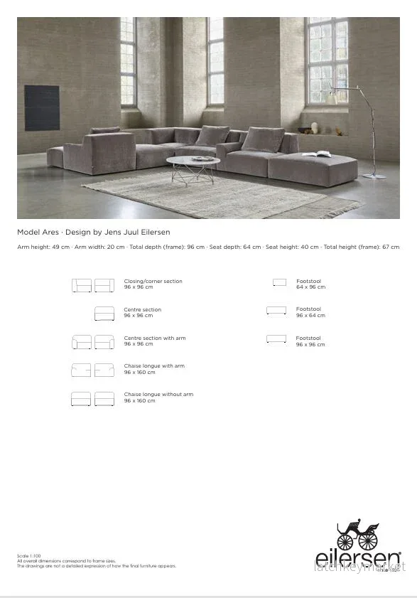 Eilersen Ares soffa - Bild 2