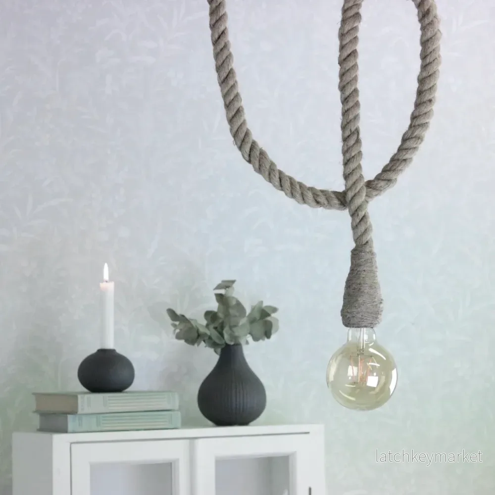 Taklampa Rep 150 cm beige Taklampa Rep 150 cm beige