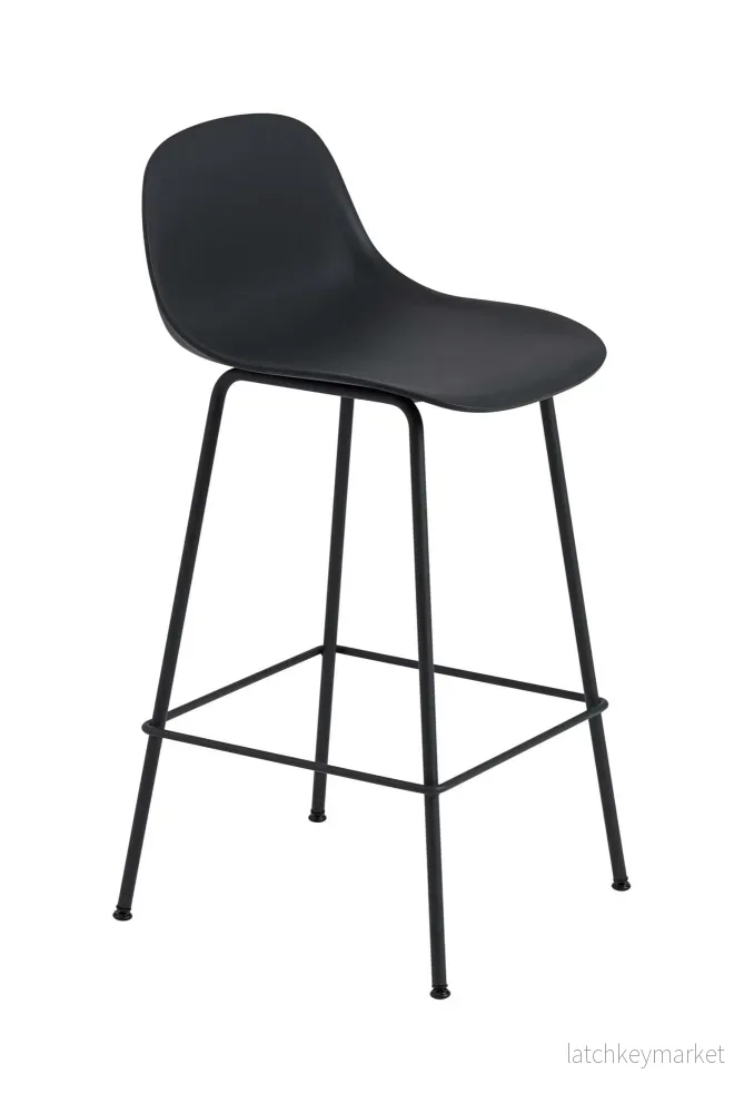 Fiber Counter Stool Tube Base With Backrest 65 cm - Bild 3