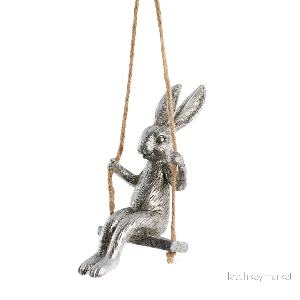 Semina påskdekoration H13 cm. silver Semina påskdekoration H13 cm. silver