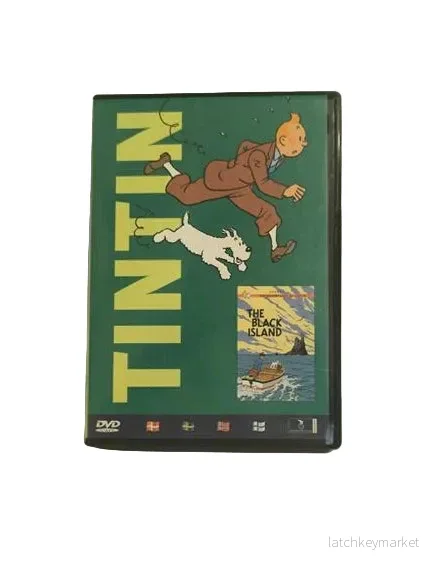 Tintin: Den Svarta Ön (DVD)