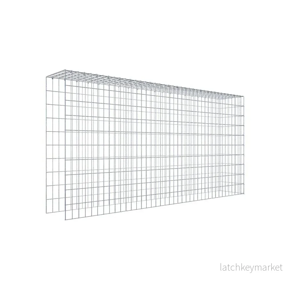 Extra gabion typ 4 200 cm x 100 cm x 30 cm (L x H x D), maskstorlek 5 cm x 10 cm, C-ring Extra gabion typ 4 200 cm x 100 cm x 30 cm (L x H x D), maskstorlek 5 cm x 10 cm, C-ring