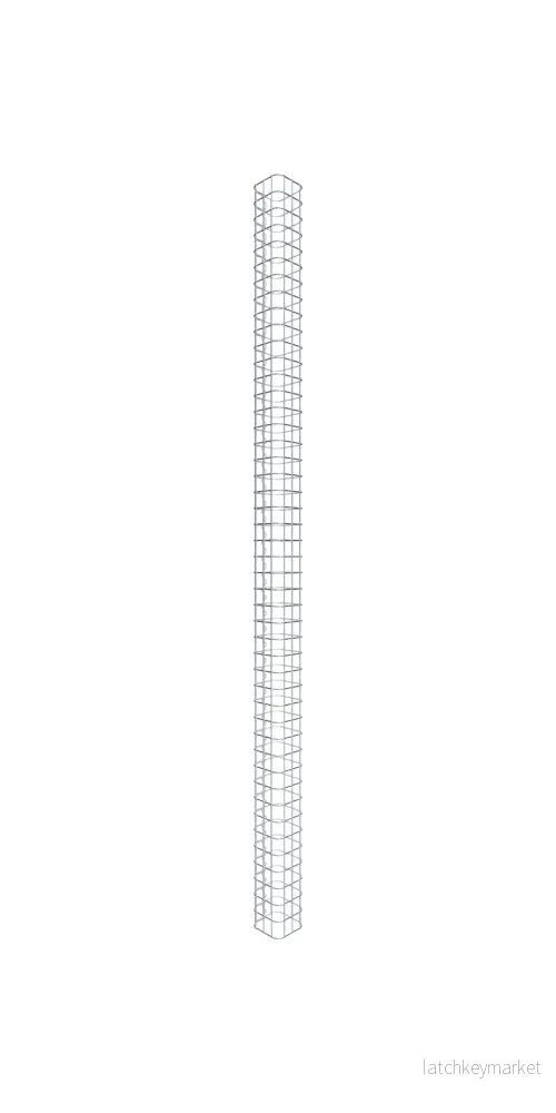 Gabionpelare 17 x 17 cm, MW 5 x 5 cm kvadrat - Bild 2