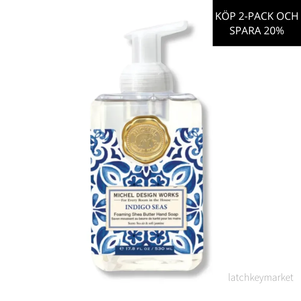 Skumtvål Indigo Seas-MICHEL DESIGN WORKS