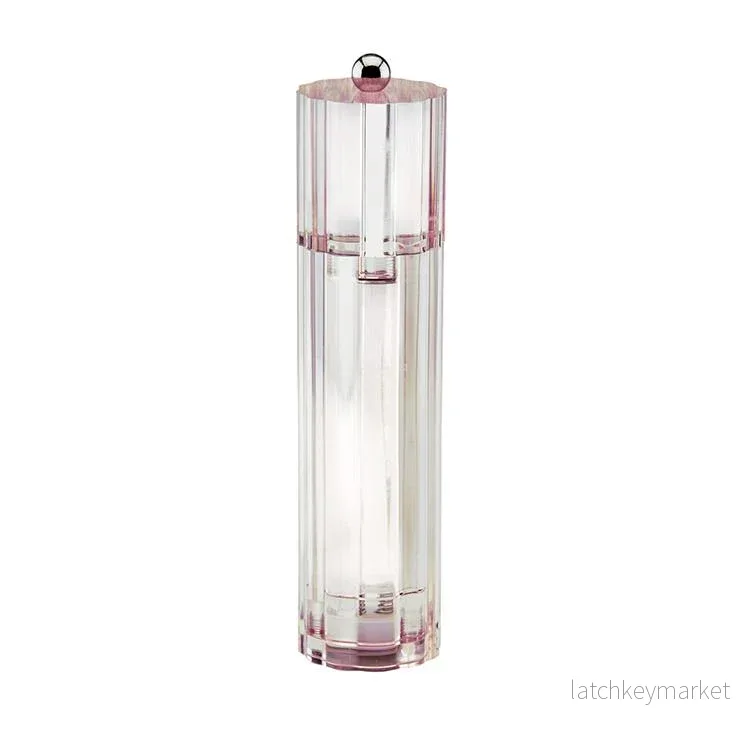 Icy Flute Pale Pink Salt & Pepper Mill Icy Flute Pale Pink Salt & Pepper Mill