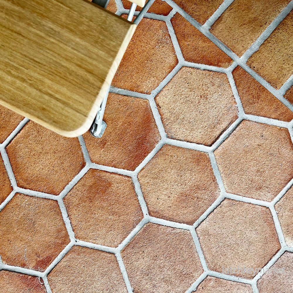 Terrakottagolv hexagon - Bild 2