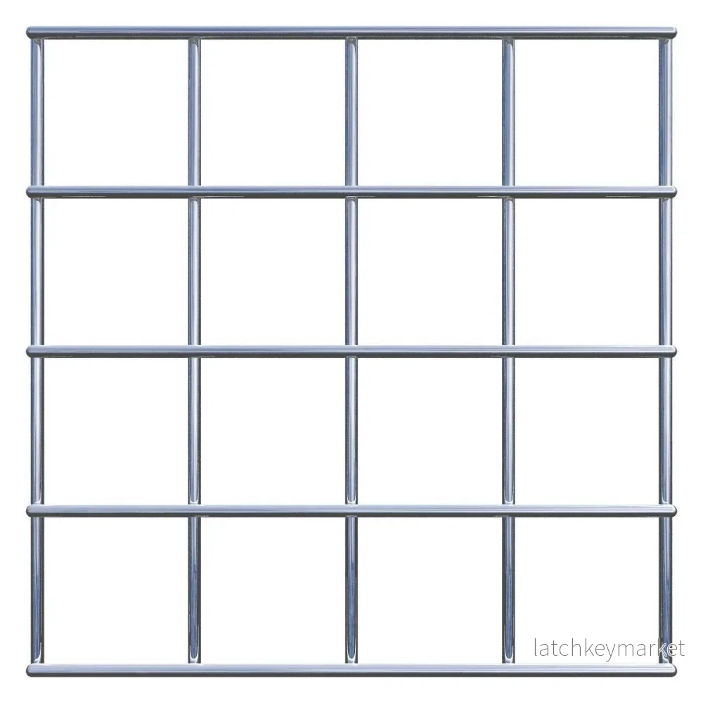 Dekorativt galler / spaljé (inklusive monteringsmaterial) maskstorlek 5 x 5 cm Dekorativt galler / spaljé (inklusive monteringsmaterial) maskstorlek 5 x 5 cm