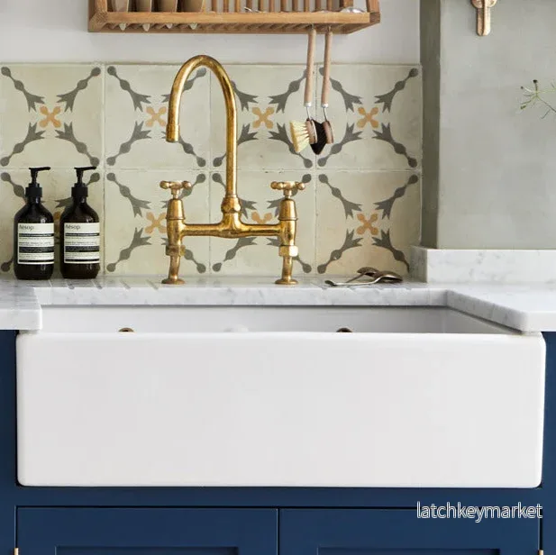 Dubbel diskho i porslin Shaws Classic Shaker 900 - Bild 2