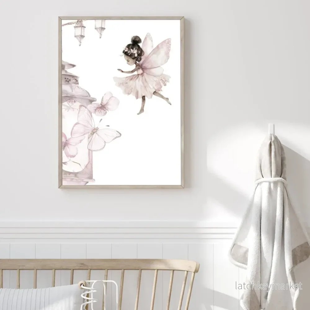 Barntavla Fairy & lantern - Bild 2