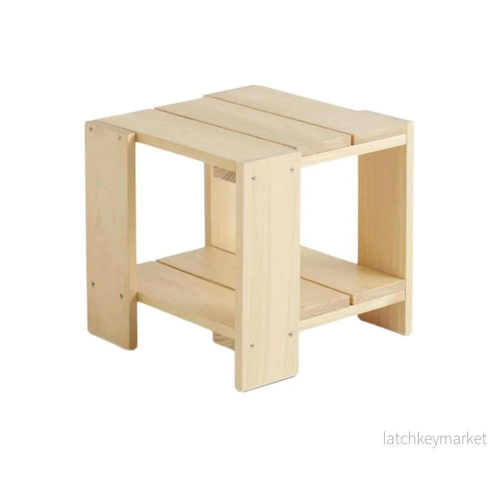 Crate Side Table