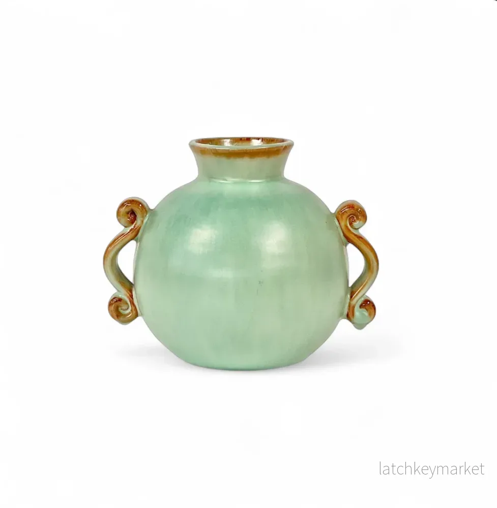 Höganäs Krus Vas AJ Keramik Stengods Art Deco