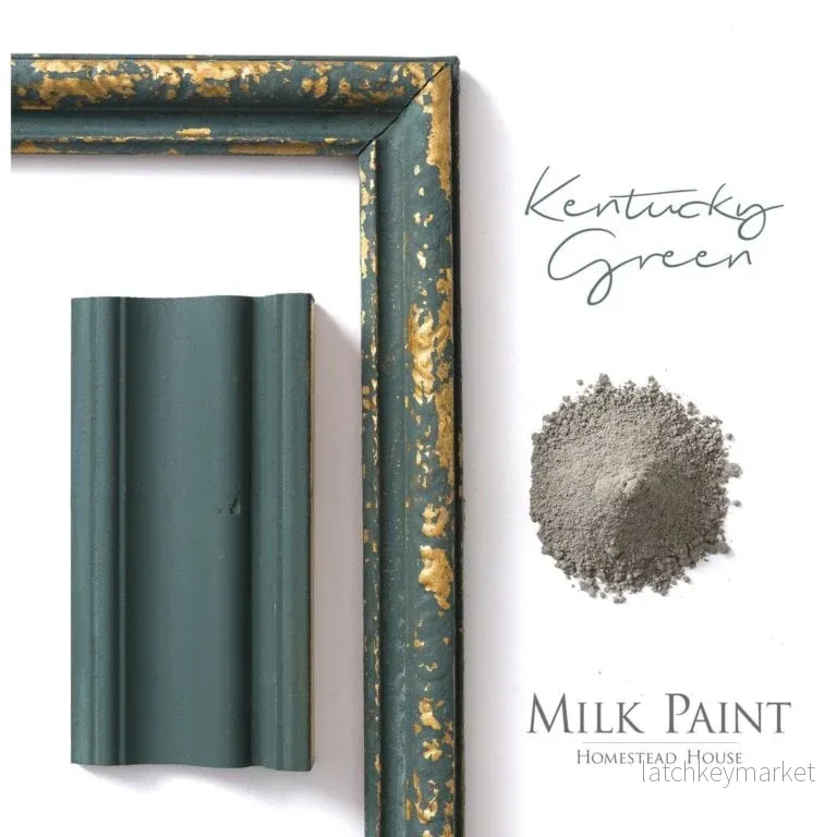 Milk paint Kentucky Green- Homestead House Milk paint Kentucky Green- Homestead House