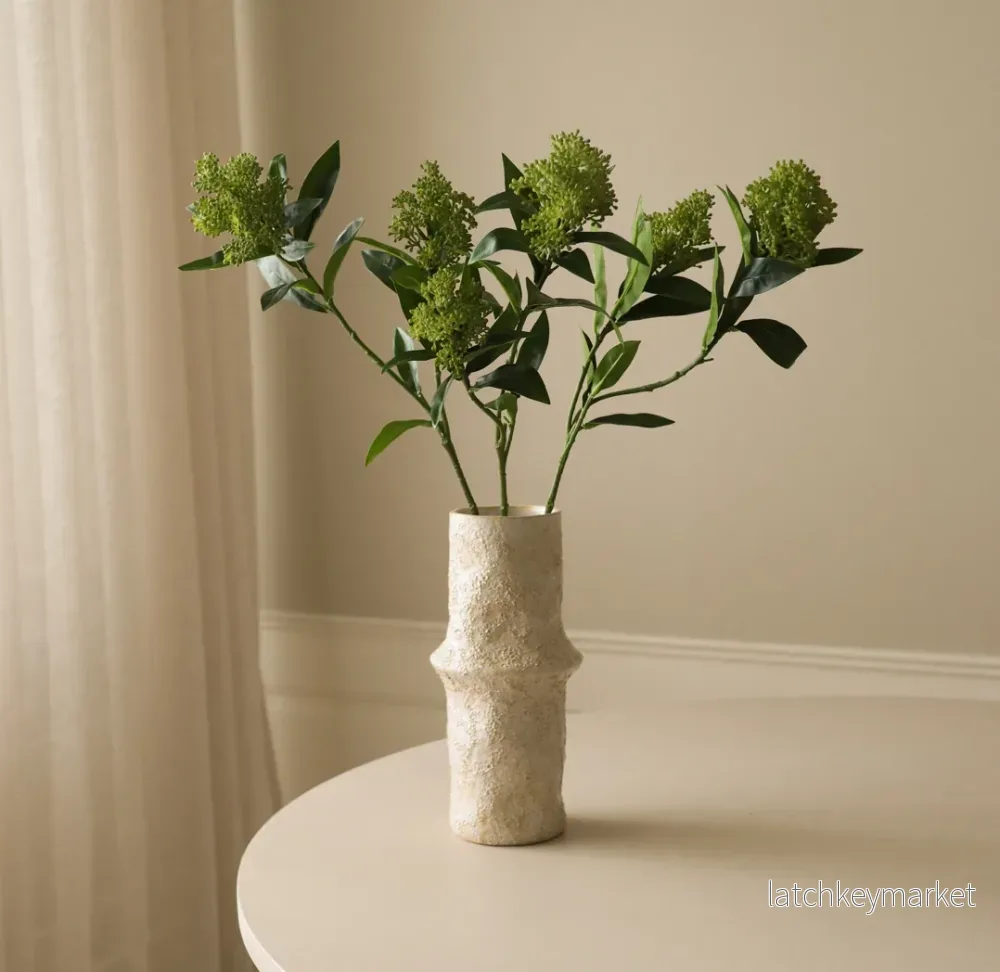 Skimmia Berry Branch Single Flower Skimmia Berry Branch Single Flower