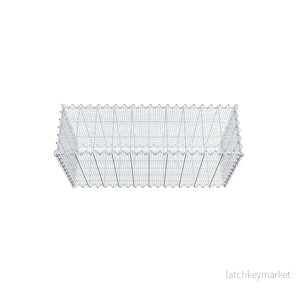 Sandgabion 100 cm x 50 cm x 30 cm (L x H x D), maskstorlek 10 cm x 10 cm, spiral - Bild 3